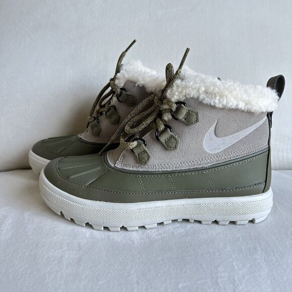 Nike Woodside Chukka 2 ACG 537345-200 Womens Size 5.5 Taupe Light Bone Low Boots - Picture 1 of 8